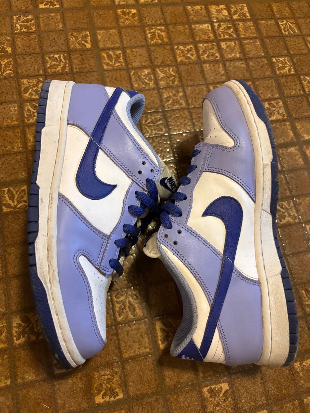 6.5Y Nike Dunk Low GS 'Blueberry' EUC women’s 8